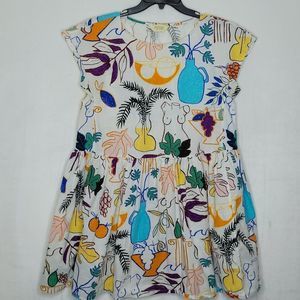 Gorman Green Organic Cotton Mini Dress Size Medium